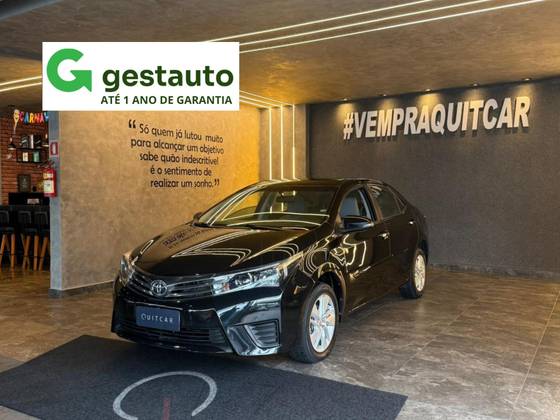 TOYOTA COROLLA 1.8 GLI 16V FLEX 4P AUTOMÁTICO TOYOTA COROLLA 1.8 GLI 16V FLEX 4P AUTOMÁTICO